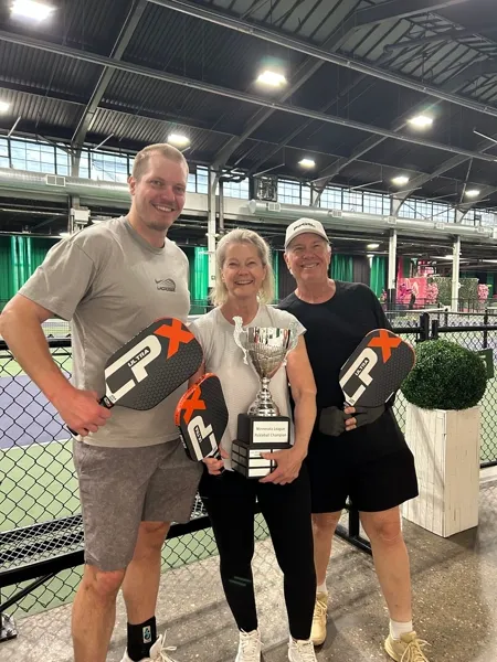 Tournament winners with CPX paddles
