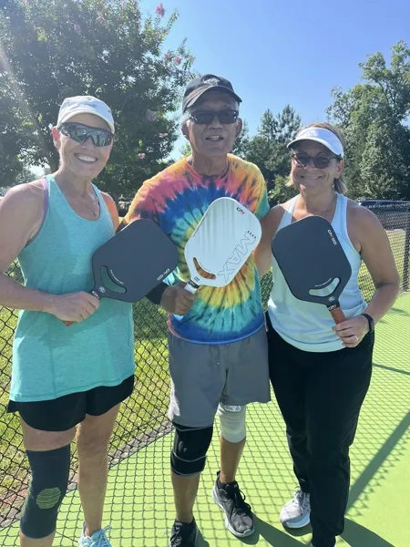 Group playing with CPX paddles